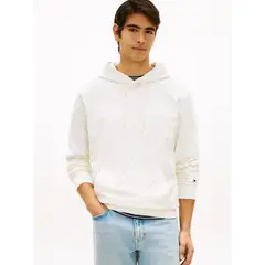 TOMMY HILFIGER - Buzo con capota AOP Flag Jacquard