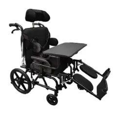 TME - Silla de Ruedas Neurológica plegable con mesa para adulto 958