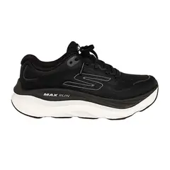 SKECHERS - Tenis Bajo Mujer Negro Performance Max Run 129204-BKW