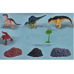 GENERICO - Juguete Dinosaurios Jurassic Park Para Pintar Didáctico