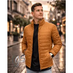 ABC - Chaqueta Hombre Acolchada Impermeable colores varios