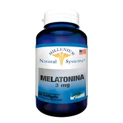 NATURAL SYSTEM - SUPLEMENTO MELATONINA 3MG X 60 SOFTGLES/
