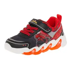 DISNEY - Zapatos Deportivos Con Diseño De Spiderman Para Niño Pequeño Negro 211349