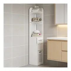 GENERICO - Organizador De Baño 120cm Mueble Ahorrador Espacio Estante