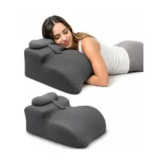 TECNOHOGAR JS - Almohada Cojín Ortopédico Espuma Memoria Soporte Cervical