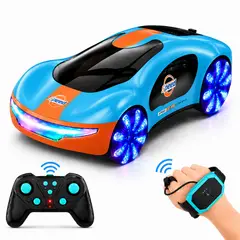 MULTIPLACE COLOMBIA - Carro a Control Remoto con Sensor de Gestos y Luces LED Recargable