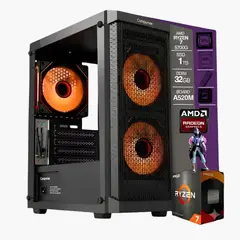 AMD - TORRE GAMER RYZEN 7 5700G/ 32GB RAM /1TB SSD/ BOARD A520M