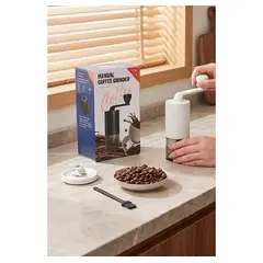 NOBELSOUND - Molinillo De Café Manual Portátil Compacto