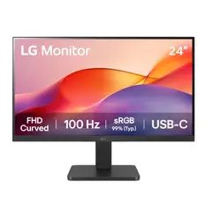 LG - MONITOR 24 CURVO FHD 100HZ