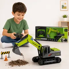 MULTIPLACE COLOMBIA - Excavadora Control Remoto 120 Recargable Giro 360°