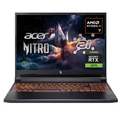 ACER - PORTATIL NITRO V16 AI RYZEN 7 260 RAM 16GB SSD 1TB RTX 5070