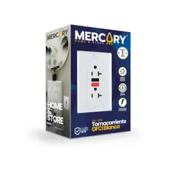 MERCURY - Toma GFCI Blanca 20AMP