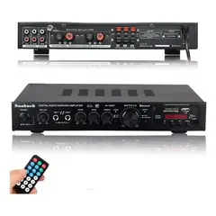 METEX - Amplificador De Audio Radio Bluetooth 5 Canales 2000w