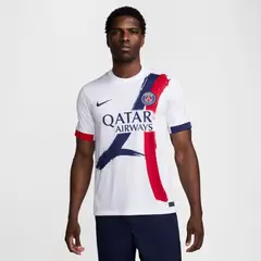 NIKE - Camiseta Hombre Paris Saint-Germain Away 24/25 Blanco