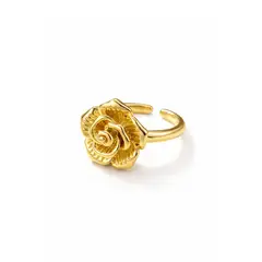ZYRAL - Anillo Dorado Para Dama Marca ZANC01-02
