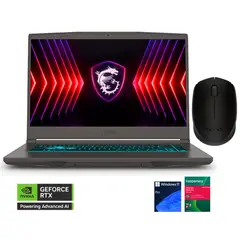MSI - PORTATIL THIN 15 B13UC-3256XCO - INTEL CORE I5 13420H - 8GB DDR4 - 512GB SSD - PANTALLA 15,6" FHD - NVIDIA RTX 3050 4GB WIN 11 PRO - GRAY