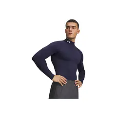 UNDER ARMOUR - Camiseta manga larga Hombre CG ARMOUR COMP MOCK Azul