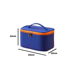 AEROBAG - ORGANIZADOR COSMETIQUERA BOLSO MAQUILLAJE NECESER-AZUL