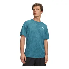 UNDER ARMOUR - Camiseta Hombre UA TECH TEE PIXELATE Azul