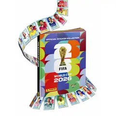 PANINI - Kit Álbum Pasta Dura Mundial 2026 + 50 Láminas al Azar