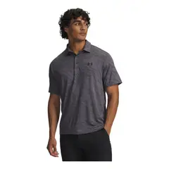 UNDER ARMOUR - Camiseta Hombre PLAYOFF 3 PRNTD POLO Gris