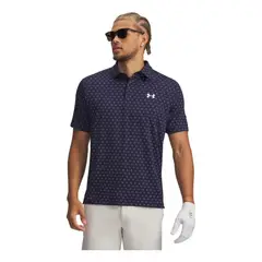 UNDER ARMOUR - Camiseta Hombre PLAYOFF 3 PRNTD POLO Blanco