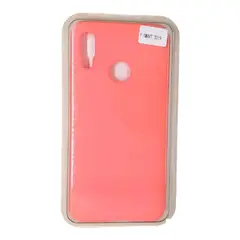 GENERICO - Forro Silicone Case compatible con Huawei P Smart 2019 Salmon