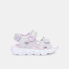 BUBBLE GUMMERS - Tenis Con Luces Para Niños Bubblegummers Ratón Dust First Step Girls 1 +