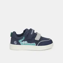 BUBBLE GUMMERS - Tenis Para Niño Bubblegummers Azul Clavel First Step Boys 1 +