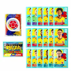 PANINI - Set Completo Láminas Selección Colombia Mundial 2026
