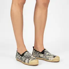 XIAN SHOES - Espadrille hombre etnia negra Ref S01
