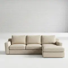 22 GRADOS DECORACION - Sofá en L Dorian 250cm x 135cm Tela