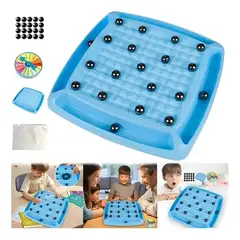 GENERICO - Juego Ajedrez Magnetico Batalla Con Imanes Para Niños Y Adultos