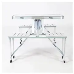 AMERICAN GENERICS - MESA PLEGABLE COLOR GRIS
