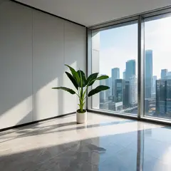 POLASUP - Planta Artificial de Plátano 100 cm con Base Decorativa Hojas Realistas para Hogar Oficina Interior