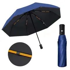 GENERICO - Sombrilla Kastel Automática Reforzada 8 Variilas Premium