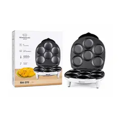 RENAHOUSE - Arepera Eléctrica RH-370 – 6 Puestos Antiadherente