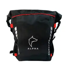 ALPHA - Morral Cordillera 20L Color Negro Rojo
