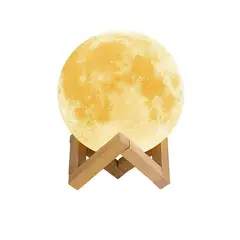 HOMMI - Humidificador Luna Lampara Difusor 3d