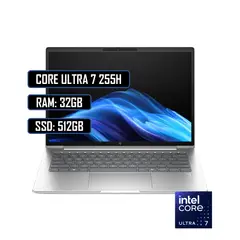HP - Portatil ProBook 14, Core Ultra 7 255U, SSD 512GB, DDR5 32GB, Pantalla 14" WUXGA, Windows 11 Pro