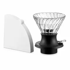 HARIO - Cono Goteo Inmersión Switch V60 Cafetera Manual Pour Over