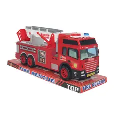 JUGUETELANDIA - CARRO BOMBERO FRICCION BASE Y TAPA