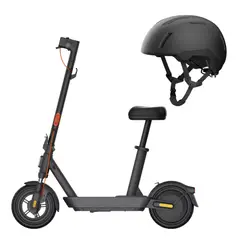 XIAOMI - Patineta Eléctrica Scooter 5 Plus con Silla 900W, 60km Autonomía, Llantas 12” + Casco