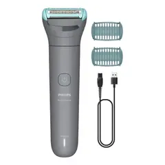 PHILIPS - Afeitadora Corporal Unisex Lavable Recargable