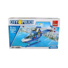 JUGUETELANDIA - JUEGO DE BLOQUES HELICOPTERO 122 PIEZAS CAJA
