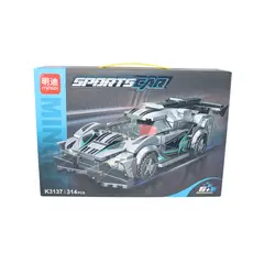 JUGUETELANDIA - JUEGO DE BLOQUES CARRO SPORT CAR 314 PIEZAS CAJA