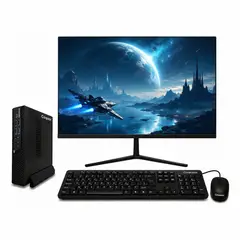 COMPUMAX - MINI PC INTEL CORE I7-12650H 16GB RAM 512GB SSD + MONITOR 24 + PERIFERICOS