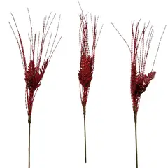 GENERICO - Set De 3 Ramas Navideñas Decorativas