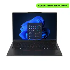 Lenovo - Portatil ThinkPad X1 Carbon Gen 13 Aura Edition Gen 13 Ultra 7 255U 1TERA 32GB 14" Win11 Pro Negro