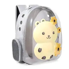 CHINA - MALETA DE VIAJE PARA PERROS Y GATOS PEQUEÑOS CON BASE RÍGIDA